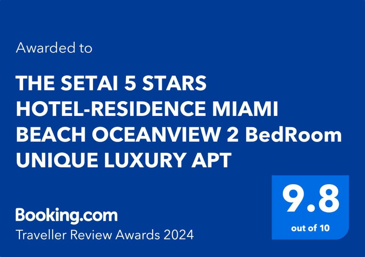 The Setai 5 Stars Hotel-Residence Miami Beach Oceanview 2 Bedroom Unique Екстериор снимка